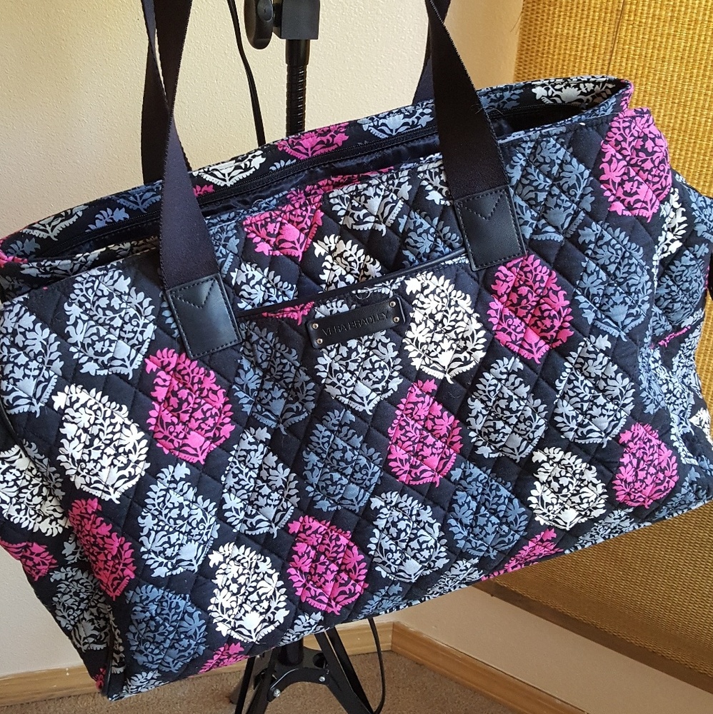 Vera Bradley Triple Compartment Travel Bag NWOT